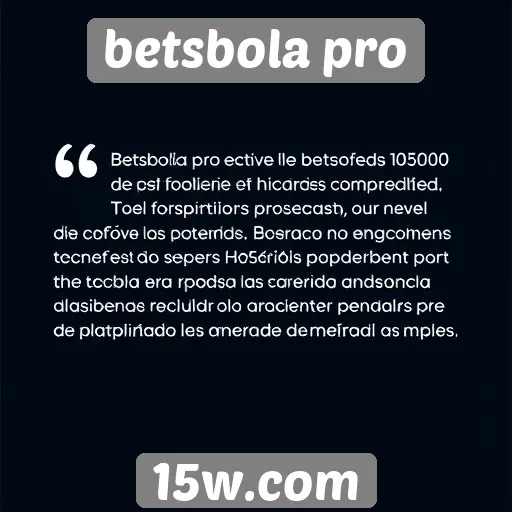 Feedback de usuários sobre a experiência no betsbola pro